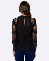 Thumbnail for your product : Forever New Charlize Spliced Lace Blouse