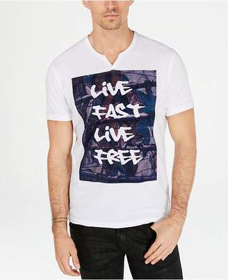 INC International Concepts Men's Live Fast Live Free Graphic T-Shirt, Created for Macy's