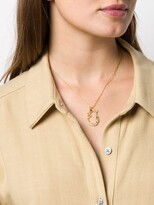 Thumbnail for your product : LOVENESS LEE Pelecy abstract-pendant necklace