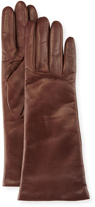 Portolano Nappa Leather Gloves, Brown