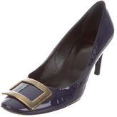 Thumbnail for your product : Roger Vivier Patent Leather Buckle Pumps