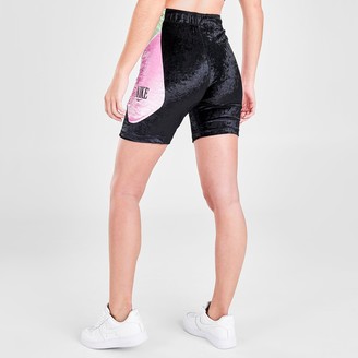 Nike Women's Sportswear Femme Velvet Bike Shorts - ShopStyle