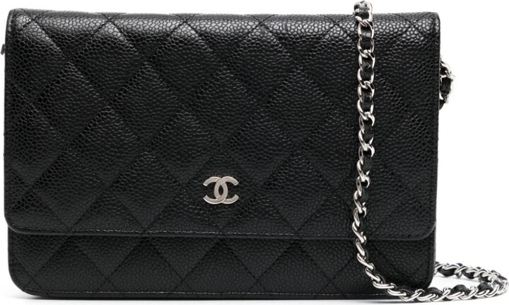 Vintage Chanel Mini Square Flap Pink Caviar Gold Hardware – Madison Avenue  Couture