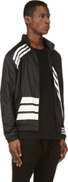 Thumbnail for your product : Y-3 Black Striped Windbreaker