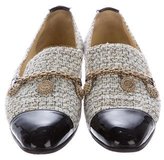 Thumbnail for your product : Chanel Tweed Embellished Loafers