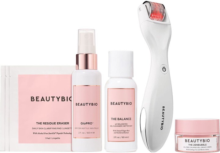 BeautyBio Get That Glow GloPRO® Facial Microneedling Discovery Set $233 Value