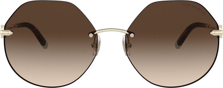 Tiffany & Co. Hexagonal Sunglasses