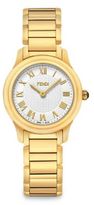 Thumbnail for your product : Fendi Classico Small Goldtone Stainless Steel Bracelet Watch
