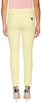 Love Moschino Embroidered Heart Skinny Jean