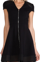 Thumbnail for your product : Yigal Azrouel Cut25 by Zipper Front Ponte Dress