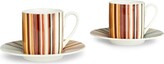 Thumbnail for your product : Missoni Home Stripes Jenkins coffee set