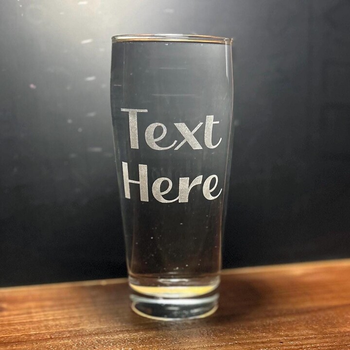Personalized Oktoberfest Beer Glass Engraved Willi Becher German Pint 20 Oz