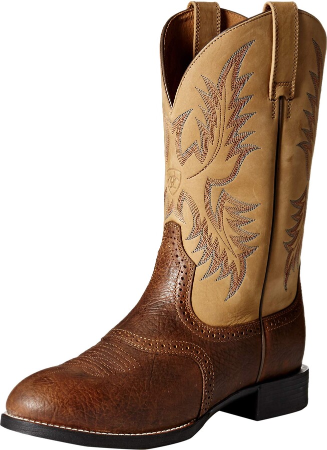 heritage stockman western boot