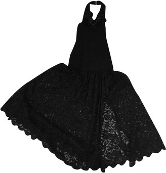 Louis Vuitton Black Silk Dress for Women