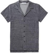 Thumbnail for your product : Orlebar Brown Travis Camp-Collar MÃ©lange Cotton-Terry Shirt