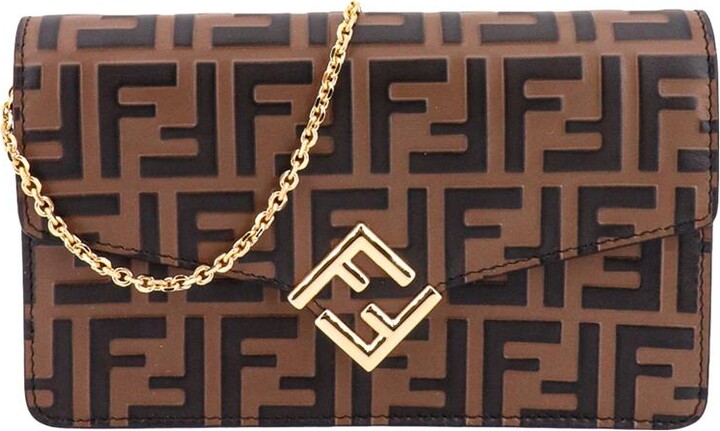 FF Diamonds Wallet On Chain bag, FENDI