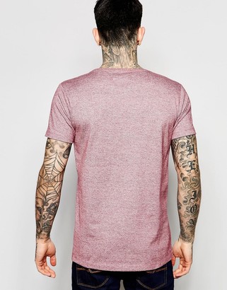 Lindbergh T-Shirt in Red Marl