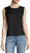 Thumbnail for your product : Eileen Fisher Organic Handkerchief Linen Tank