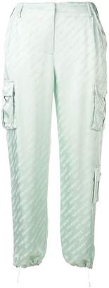 Off-White monogram cargo trousers