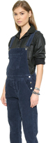 Thumbnail for your product : Current/Elliott The Shirley Overalls