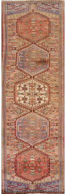 Bloomsbury Market Handmade Wool Runner Rug 3x10