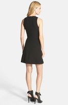Thumbnail for your product : Vince Camuto Pleat Front Fit & Flare Dress