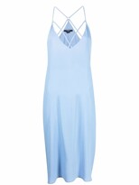 Thumbnail for your product : Seventy Strap-Detail Midi Dress