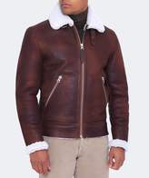 Thumbnail for your product : Schott Sheepskin Leather Bomber Jacket