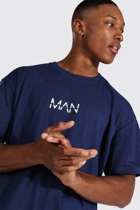 boohoo Oversized Original Man Print T-shirt