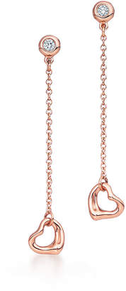 Tiffany & Co. Elsa Peretti® Diamonds by the Yard® Open Heart earrings