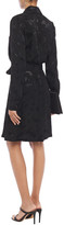 Thumbnail for your product : VVB Belted Satin-jacquard Shirt Dress