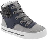 Thumbnail for your product : Old Navy Quilted-Ankle High-Tops for Baby