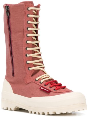 Superga Ankle Lace-Up Boots