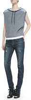 Thumbnail for your product : Rag and Bone 3856 rag & bone/JEAN Dre Distressed Whiskered Slim Jeans