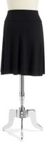 Thumbnail for your product : Lord & Taylor Plus Stretch Waistband Skater Skirt
