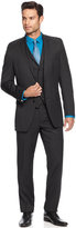 Thumbnail for your product : Alfani Black Mini-Stripe Slim-Fit Jacket