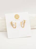 Thumbnail for your product : Gorjana Mave Chain Loop Earrings
