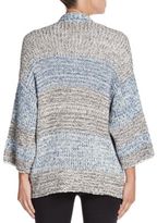 Thumbnail for your product : Vince Striped Open-Front Cardigan
