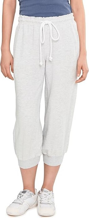 FREE PEOPLE MOVEMENT Flutter Joggers Women's Clothing Heather Grey : XL (Women's 14), Cotton/Elastane