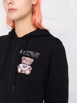Thumbnail for your product : Moschino Logo-Print Cotton Track Jacket