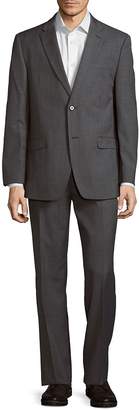 Tommy Hilfiger Men's Textured Wool-Blend Suit