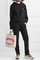 Thumbnail for your product : Acne Studios Elodie Embroidered Cotton-jersey Track Pants