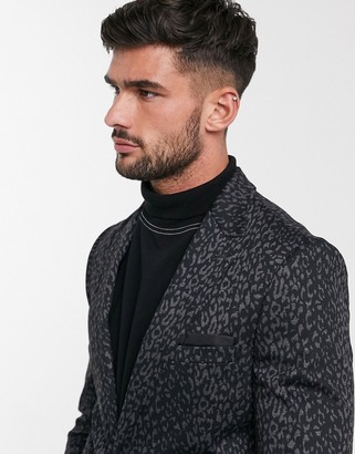 burton jersey blazer