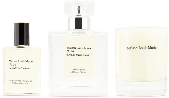x3 Maison Louis Marie No 4 Bois de Balincourt Eau De Parfum Perfume Spray  Vials