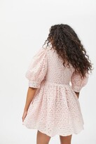 Thumbnail for your product : Sister Jane Pink Petaled Mini Wrap Dress