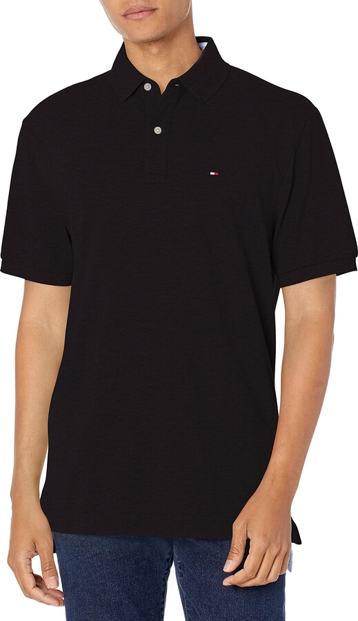 black hilfiger polo