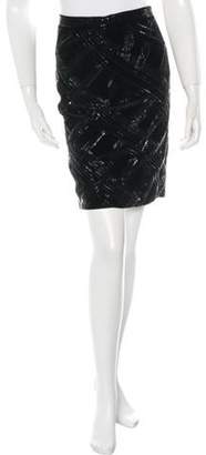 Andrew Gn Beaded Mini Skirt Black Beaded Mini Skirt