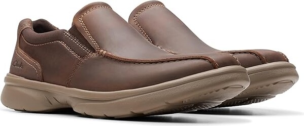 Clarks Bradley Step Men's Shoes Beeswax Leather : 9.5 EE - Wide