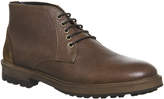 Thumbnail for your product : Office Ambassador Chukka Boots Dark Tan Leather