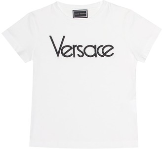 Versace Children Printed cotton T-shirt